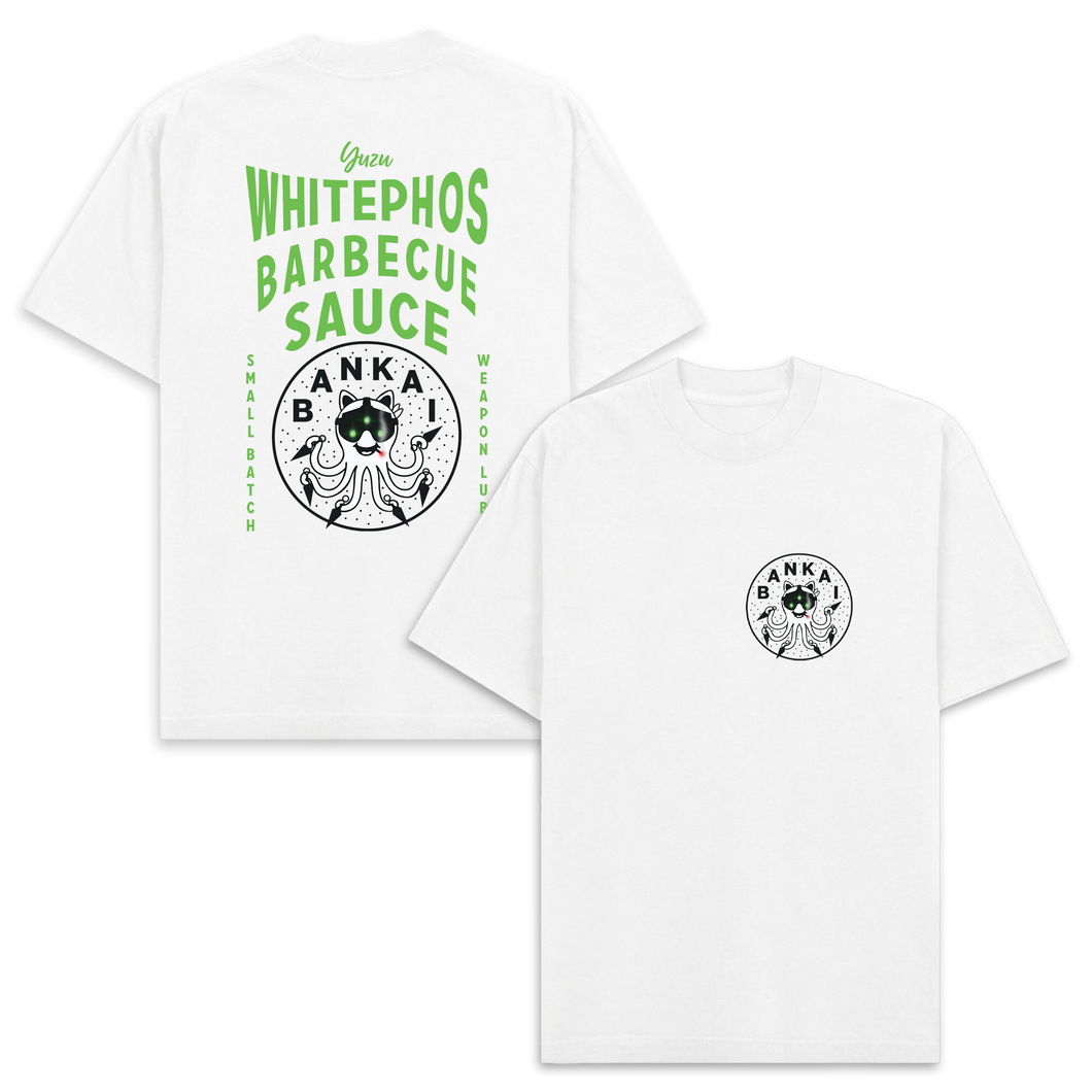 WPBBQ TEE- WHITE