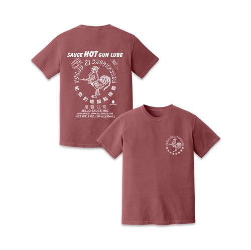 SAUCERACHA TEE- (RED)
